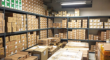 WAREHOUSE FOR BALL BEARINGS